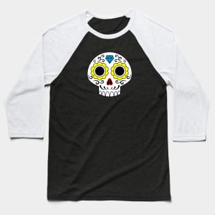 Sugar skull for a cake Baseball T-Shirt